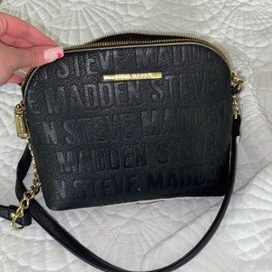 Steve Madden Black Cross Body Bag